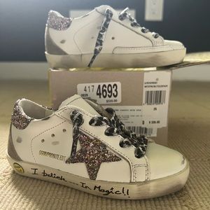 Brand new/never used - kids Golden Goose Sneakers